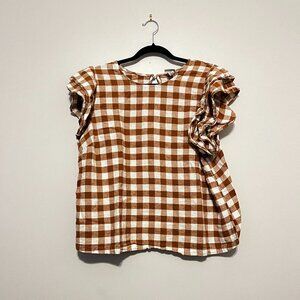 A New Day | Linen Gingham Shirt